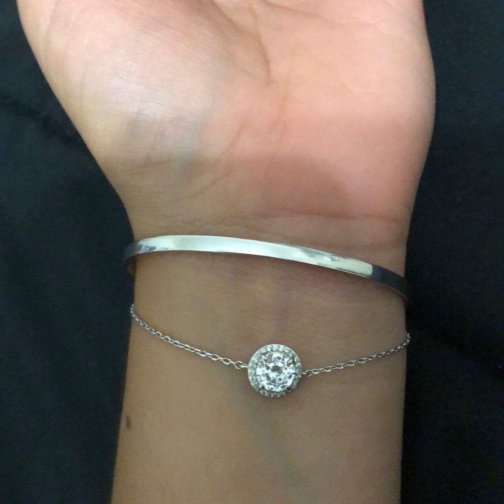 Henri Bendel crystal accent cuff
